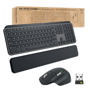 Logitech Ensemble souris et clavier 920-010926 MX Keys Business Noir