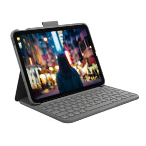 Logitech Étui et clavier 920-011423 Slim Folio Gris