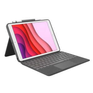 Logitech Étui et clavier 920-009624 Combo Touch iPad Gris