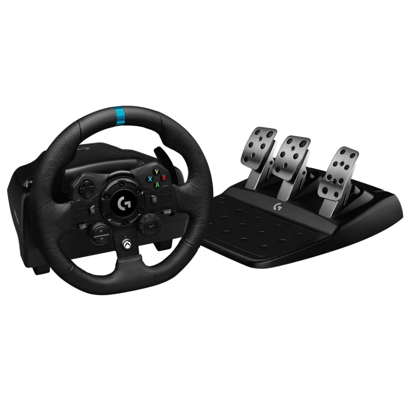 Logitech Contrôleur 941-000158 G923 Wheel und Pedals XBox PC Noir