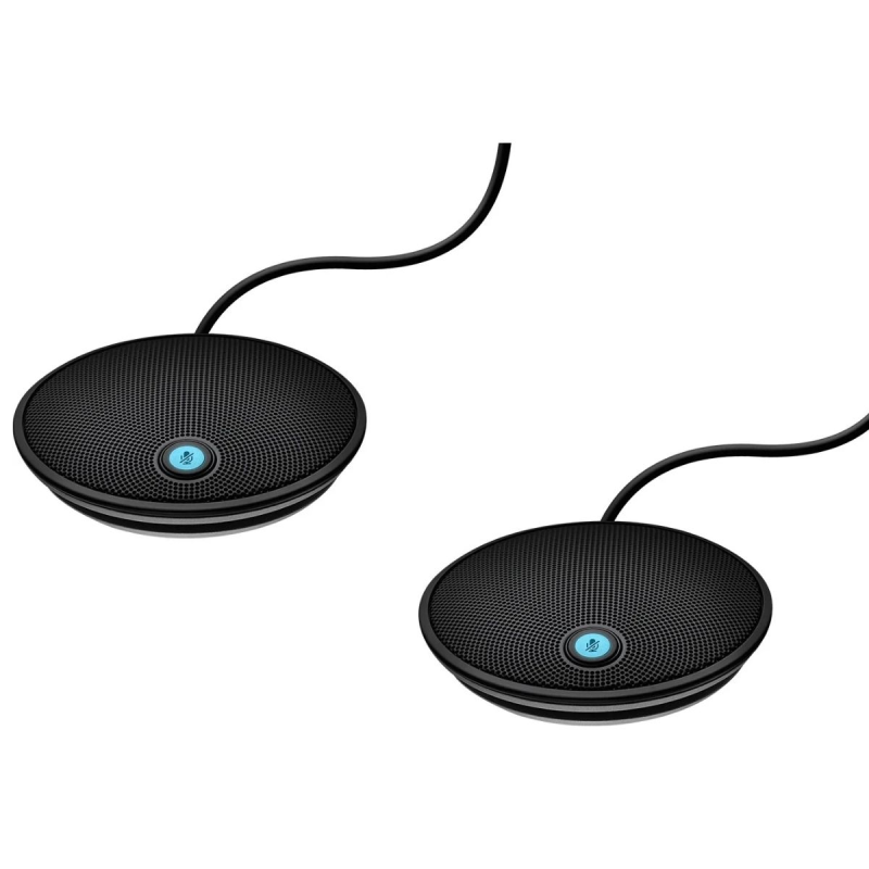 Logitech Micro 989-000171 Group Expansion Double pack Noir