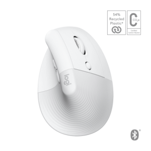 Logitech Souris 910-006477 Lift Vertical Mac Blanc