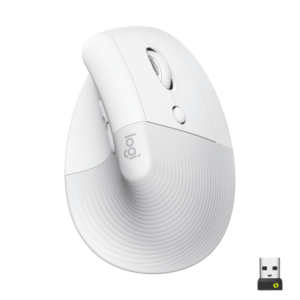 Logitech Souris 910-006475 Lift Vertical Blanc