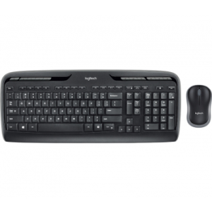 Logitech Ensemble souris et clavier 920-008533 MK330 Noir