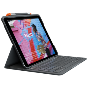Logitech Étui et clavier 920-009474 Slim Folio iPad Gris