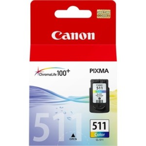 Canon Encre 2972B001 CL-511 C M Y