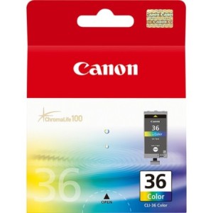 Canon Encre 1511B001 CLI-36 C M Y