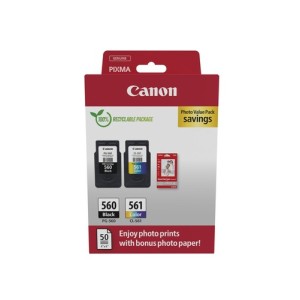 Canon Encre 3713C008 PG-560 CL-561 BK C M Y