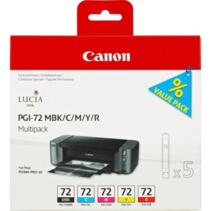 Canon Encre 6402B009 PGI-72 Multipack MBK C M Y R
