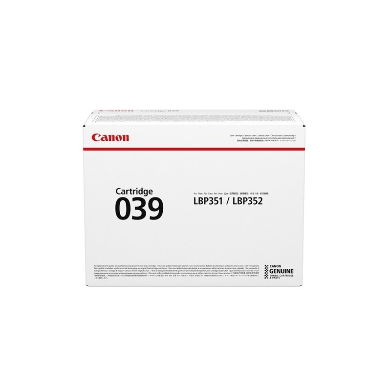 Canon Toner 0287C001 39 Noir