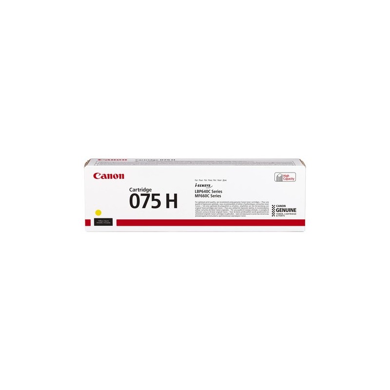 Canon Toner 6366C002 Cartridge 075 H Y Jaune