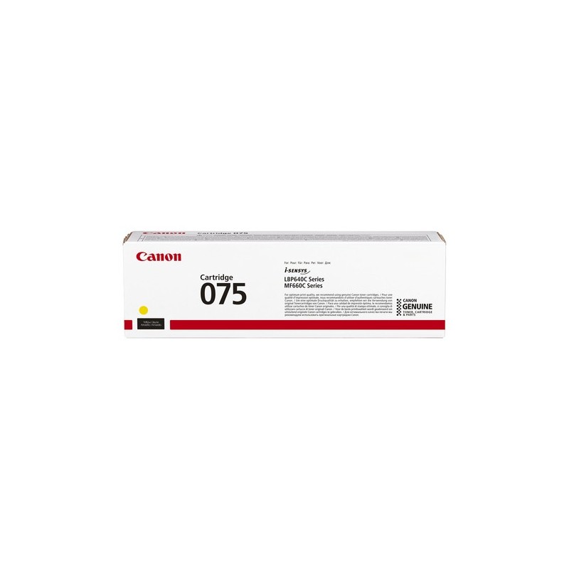 Canon Toner 6362C002 Cartridge 075 Y Jaune
