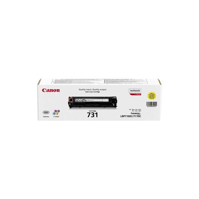 Canon Toner 6269B002 731 Jaune