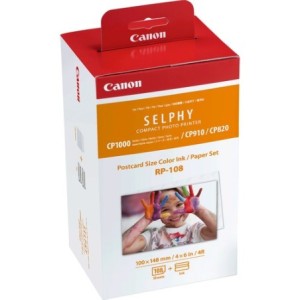 Canon Encre couleur à sublimation 8568B001 RP-108 C M Y