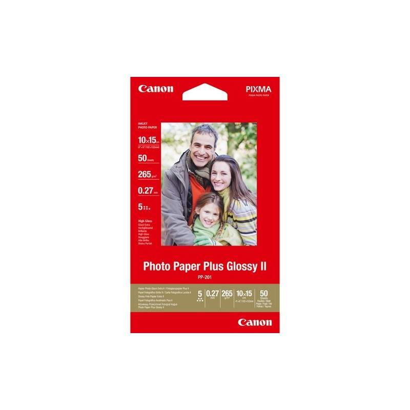 Canon Papier 2311B003 PP-201 Rouge