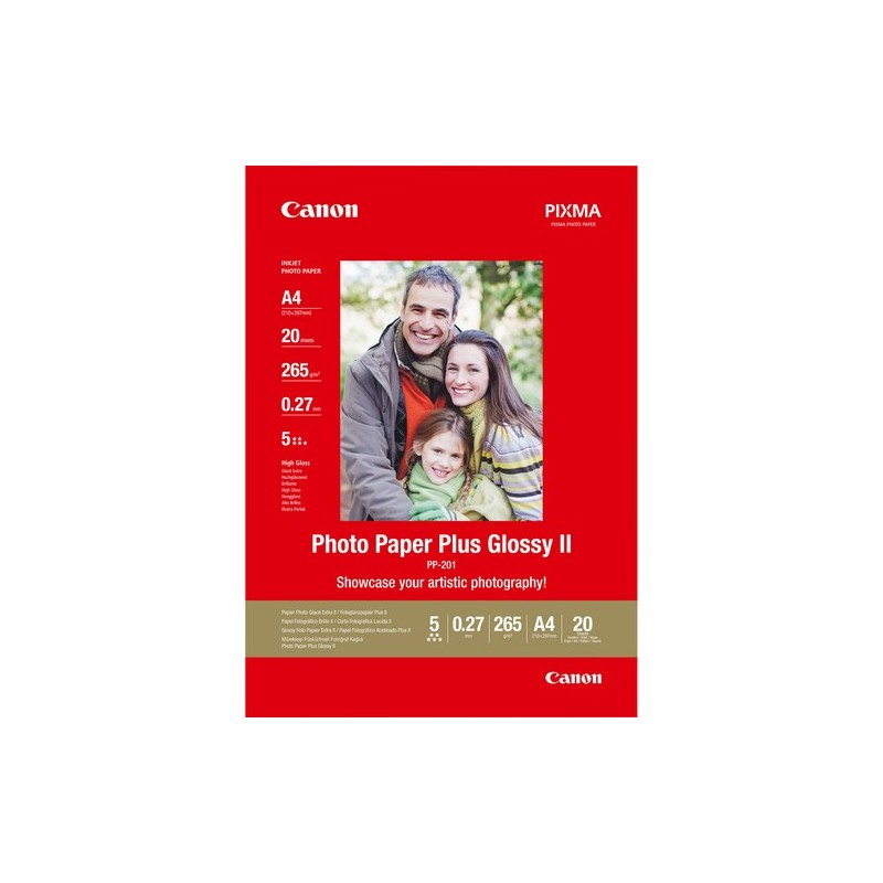 Canon Papier 2311B019 PP-201 Blanc