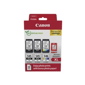 Canon Encre 8286B015 PG-545XL CL-546XL XL Multipack 2xBK C M Y