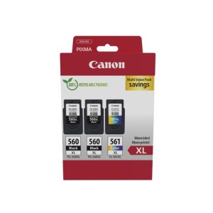 Canon Encre 3712C009 PG-560XL CL-561XL XL Multipack 2xBK C M Y