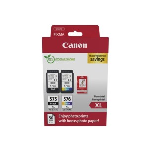 Canon Encre 5437C006 PG-575XL CL-576XL XL Multipack BK C M Y