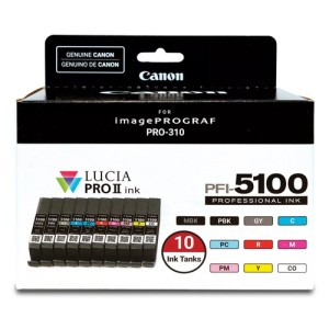 Canon Encre 6951C009 PFI-5100 10-Pack Multicolore