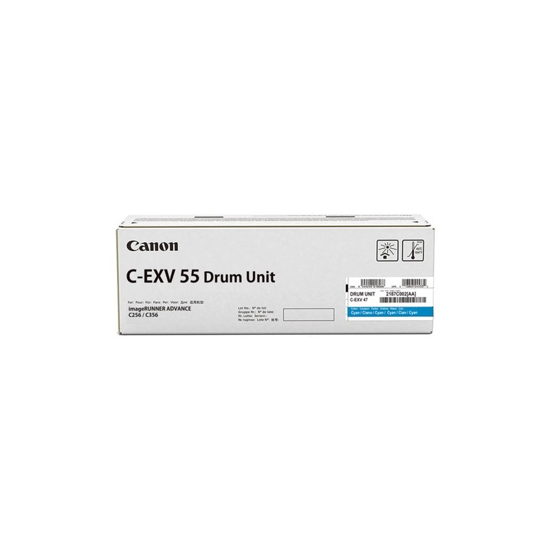 Canon Unité de tambour 2187C002 C-EXV55 Cyan 2187C002 2187C002AA