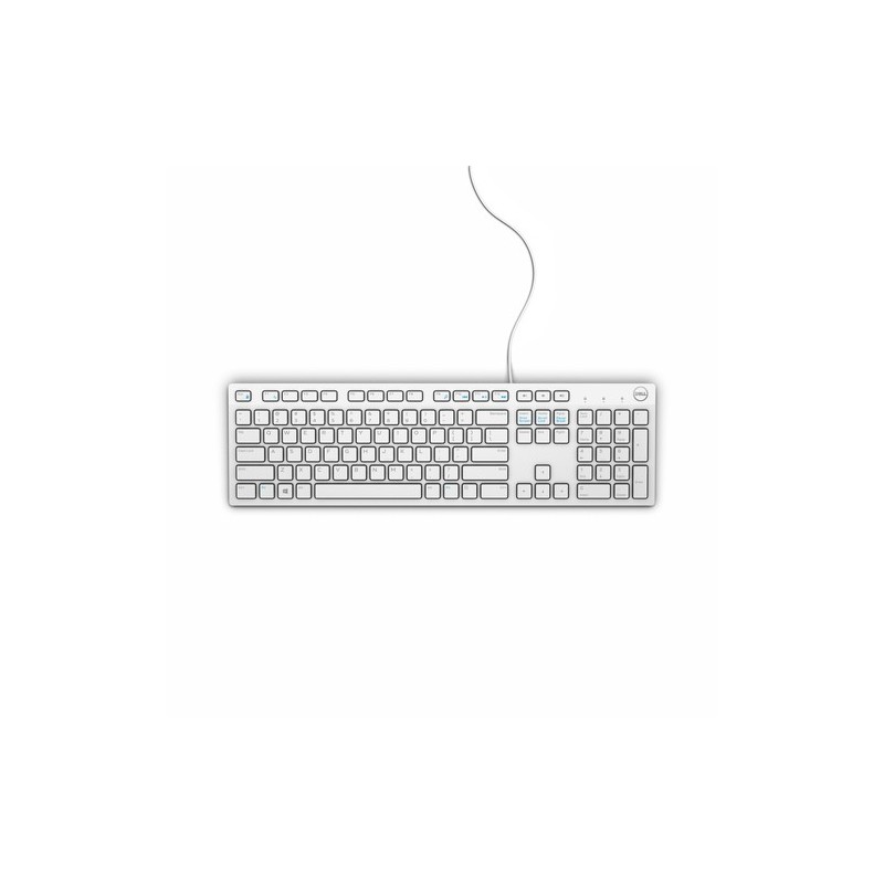 Dell Clavier 580-ADGM KB216 US-Int Blanc