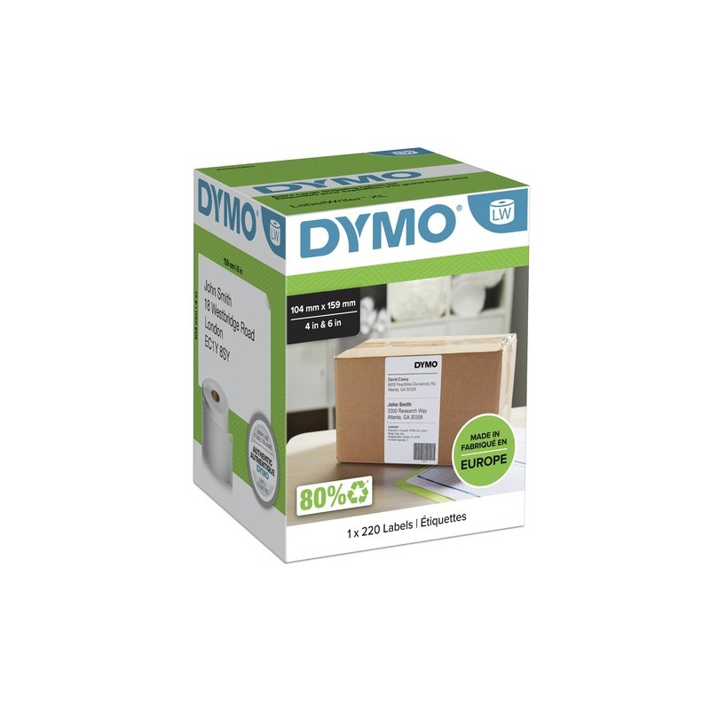 Dymo Étiquette S0904980 Blanc