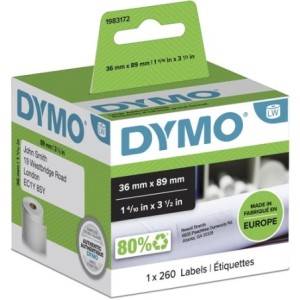 Dymo Étiquette 1983172 Blanc