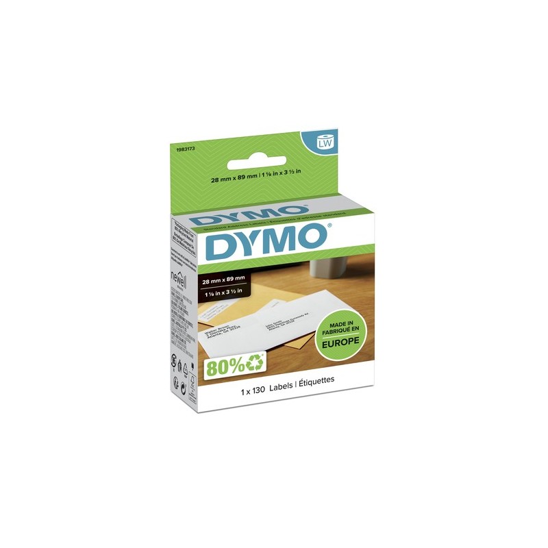 Dymo Étiquette 1983173 LabelWriter 130 Blanc