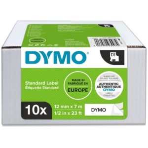 Dymo Étiquette 2093097 Noir sur Blanc