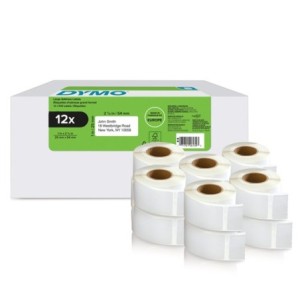 Dymo Étiquette 2177563 LabelWriter 500 12-Pack Blanc