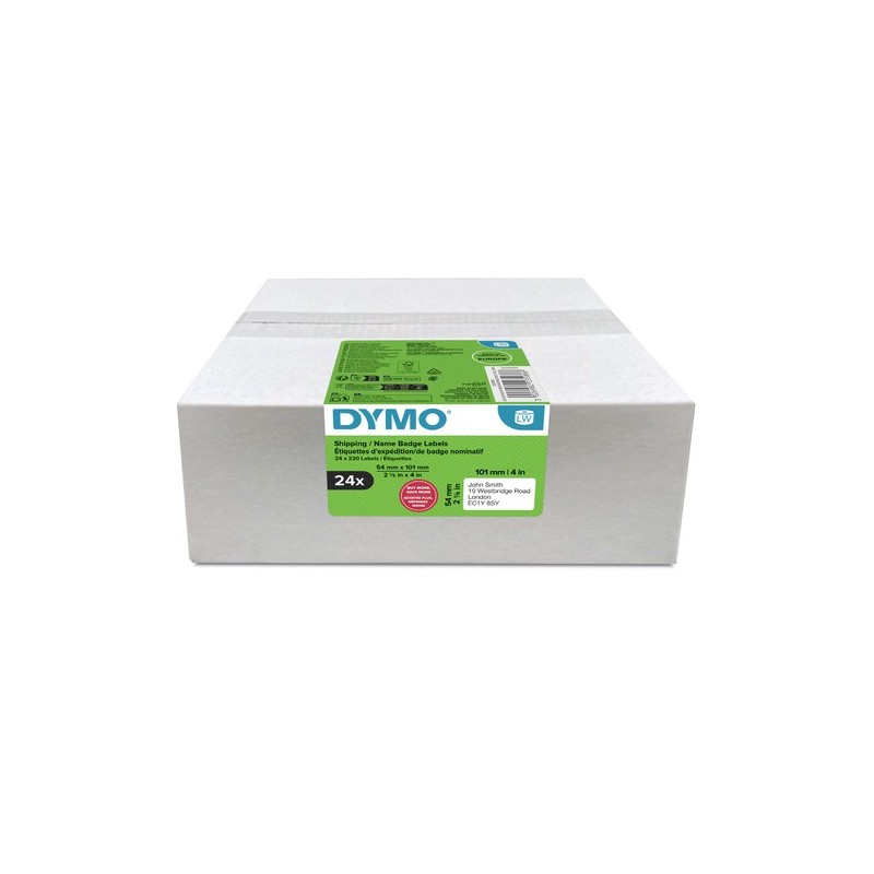 Dymo Étiquette 2223588 LabelWriter S0722430 24-Pack Blanc