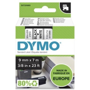 Dymo Ruban encreur S0720680 41913 Noir sur Blanc