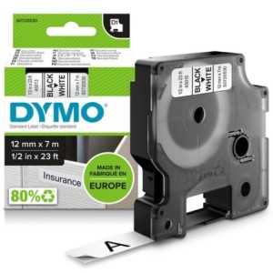 Dymo Ruban encreur S0720530 45013 Noir sur Blanc