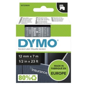 Dymo Ruban encreur S0720600 45020 Transparent sur Blanc