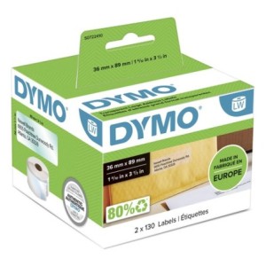 Dymo Étiquette S0722410 99013 Double pack