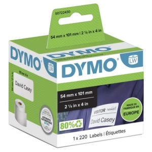 Dymo Étiquette S0722430 99014 Blanc