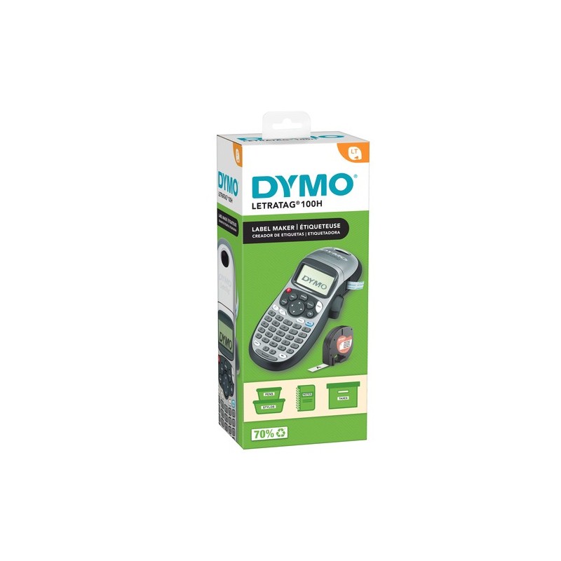 Dymo Étiqueteuse 2174577 LetraTag LT-100H Argent