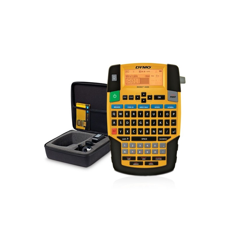 Dymo Imprimante d étiquettes 1852998 RH4200K Jaune