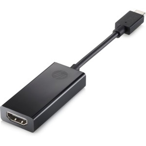 HP Adaptateur 2PC54AA-ABB HDMI 2 0 to USB-C Noir