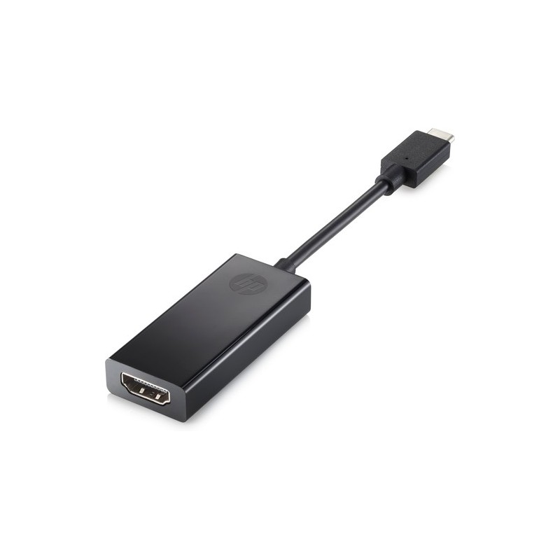 HP Adaptateur 2PC54AA-ABB HDMI 2 0 to USB-C Noir