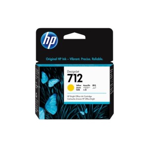HP Encre 3ED69A 712 Jaune