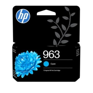 HP Encre 3JA23AE 963 Cyan