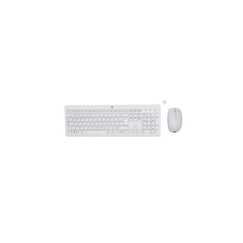 HP Ensemble souris et clavier 3L1F0AA-ABB 230 Blanc