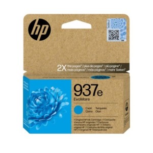 HP Encre 4S6W6NE 937E XL Cyan