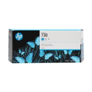 HP Encre 676M6A 738XL XL Cyan