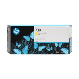 HP Encre 676M8A 738XL XL Jaune