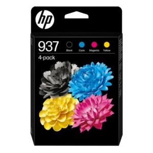 HP Encre 6C400NE 937 BK C M Y