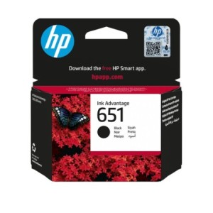 HP Encre C2P10AE 651 Noir