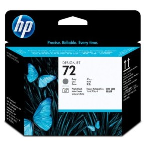 HP Tête d impression C9380A 72 Gris Noir